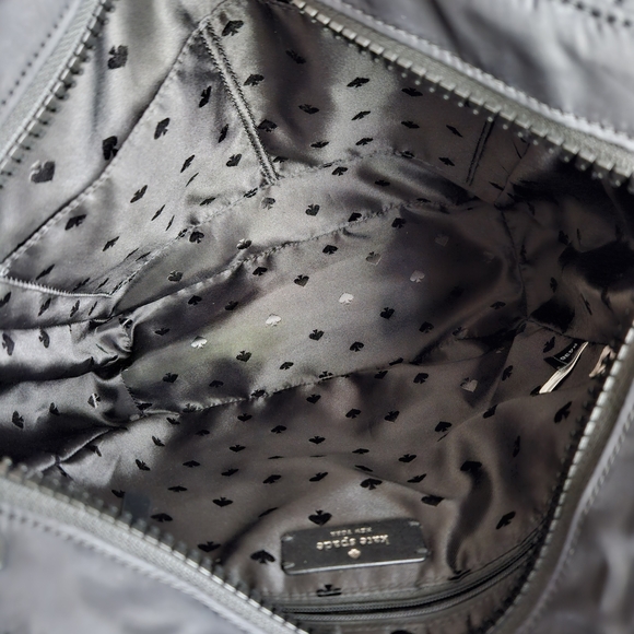 Kate Spade Black Quilted Chelsea Tote Euc - Picture 4 of 11